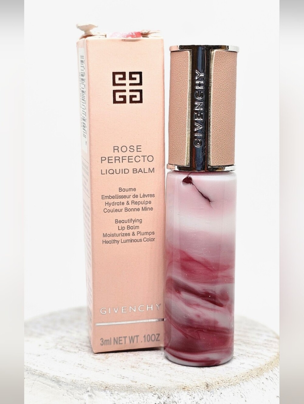 Givenchy Rose Perfecto Liquid Balm – 37 Rose NIB